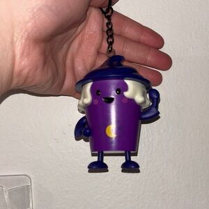 Purple Character Keychain